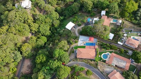 Toma aérea de la Finca La Gloria